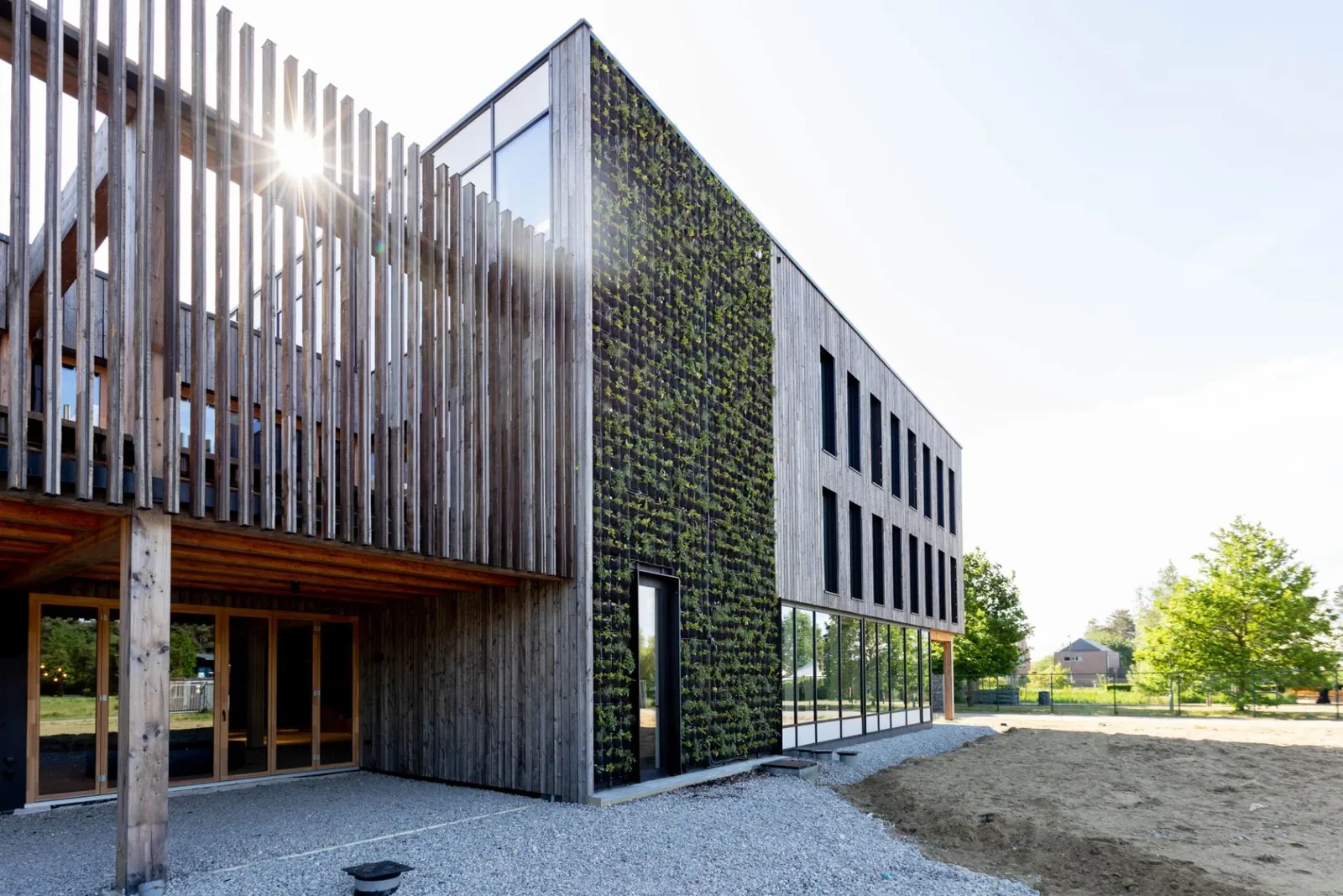 Waterzuivering en -hergebruik via groene muur