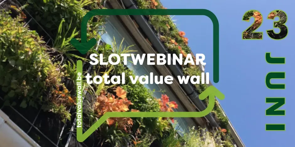 Muurtuin Total Value Wall: de mooiste oplossing voor groen en blauw in de bouw